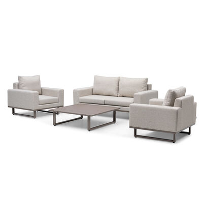 Maze - Outdoor Fabric Ethos 2 Seat Sofa Set - Latte product image