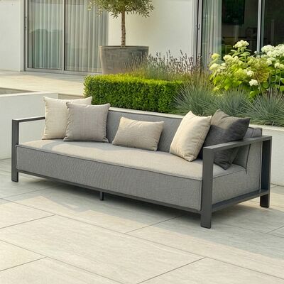 Ibiza 3 Seat Sofa - Zinc Grey