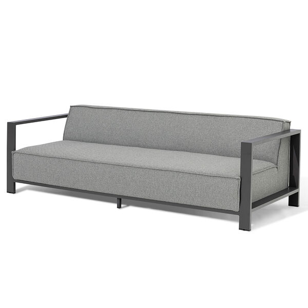 Maze - Outdoor Fabric Ibiza 3 Seat Sofa - Zinc Grey product image