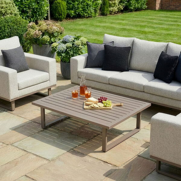 Ethos 3 Seat Sofa Set - Latte