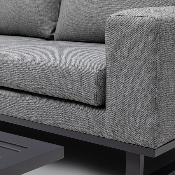 Maze - Outdoor Fabric Ethos 2 Seat Sofa Set - Zinc Grey product image