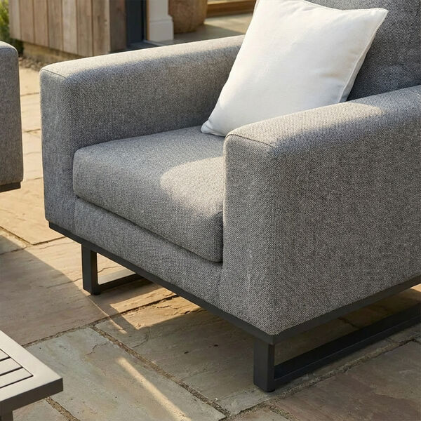 Ethos 3 Seat Sofa Set - Zinc Grey