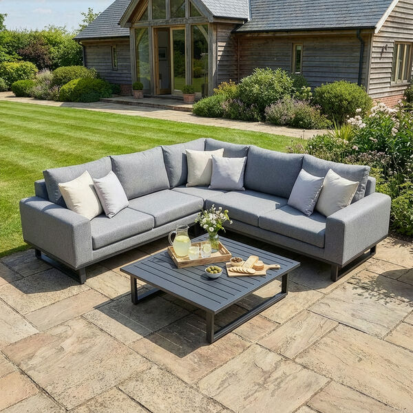 Ethos Corner Sofa Group - Zinc Grey