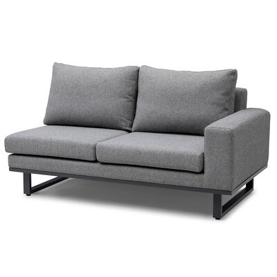 Maze - Outdoor Fabric Ethos Corner Sofa Set - Zinc Grey product image