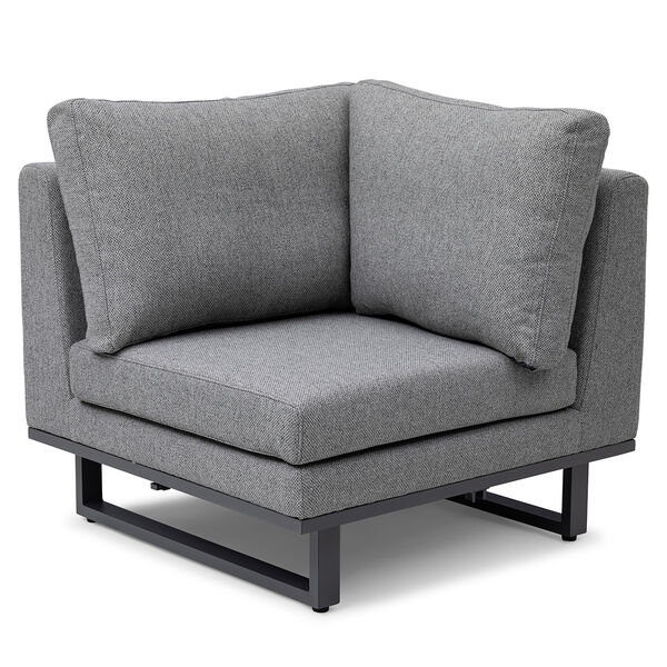 Maze - Outdoor Fabric Ethos Corner Sofa Set - Zinc Grey product image