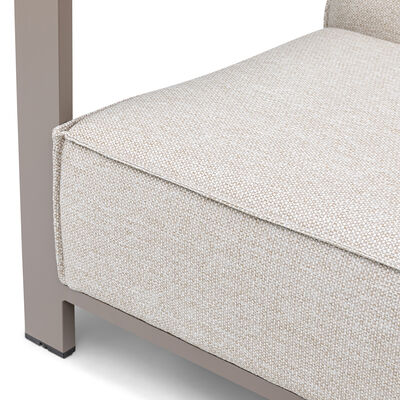 Maze - Outdoor Fabric Ibiza 3 Seat Sofa Set with Square Coffee Table - Latte product image