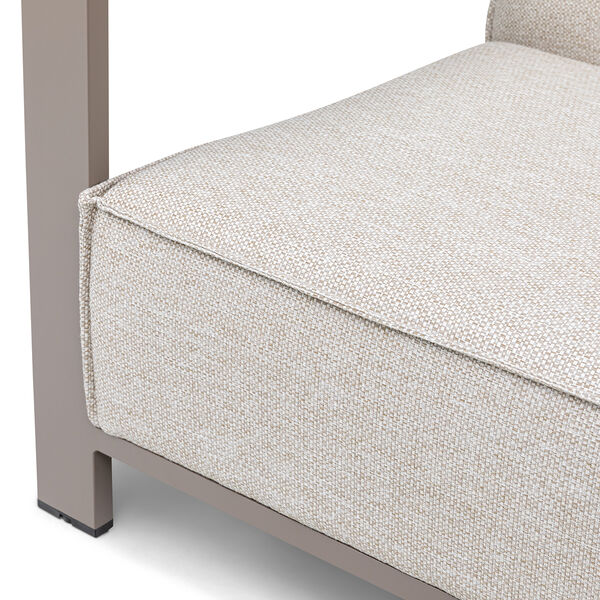 Maze - Outdoor Fabric Ibiza 3 Seat Sofa Set with Square Coffee Table - Latte product image