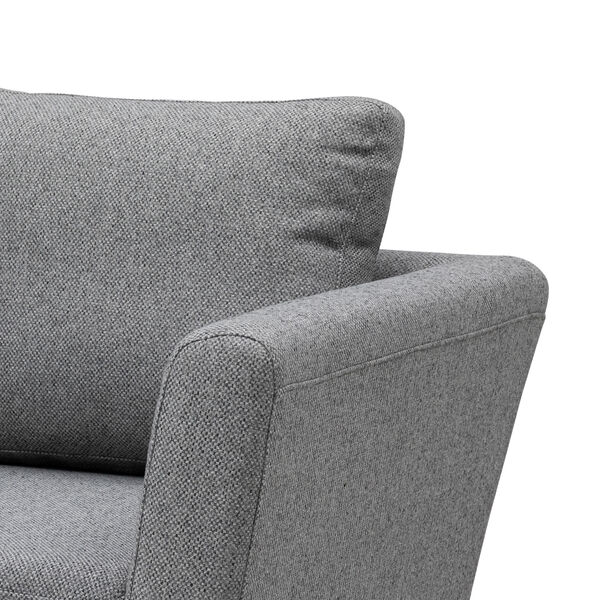 Maze - Outdoor Fabric Pulse 3 Seat Sofa Set with Rising Table - Zinc Grey product image