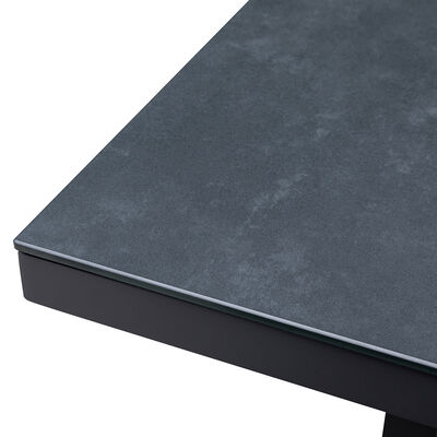 Maze - Outdoor Fabric Pulse 3 Seat Sofa Set with Rising Table - Zinc Grey product image