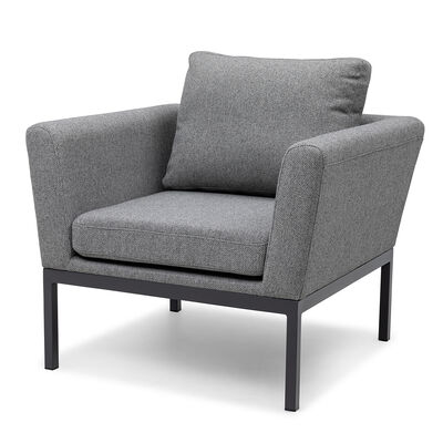 Maze - Outdoor Fabric Pulse 3 Seat Sofa Set with Rising Table - Zinc Grey product image