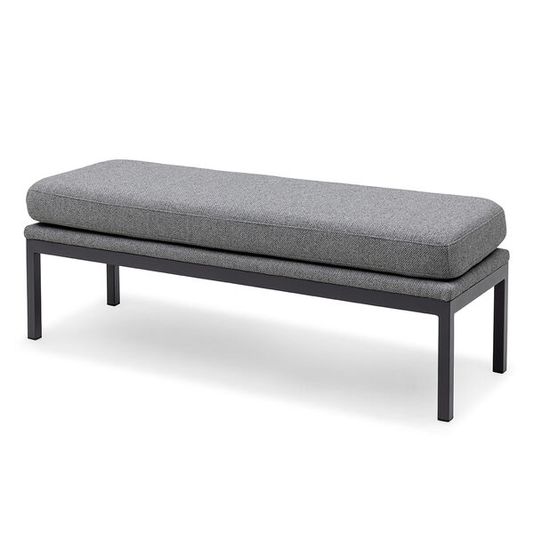 Maze - Outdoor Fabric Pulse 3 Seat Sofa Set with Rising Table - Zinc Grey product image
