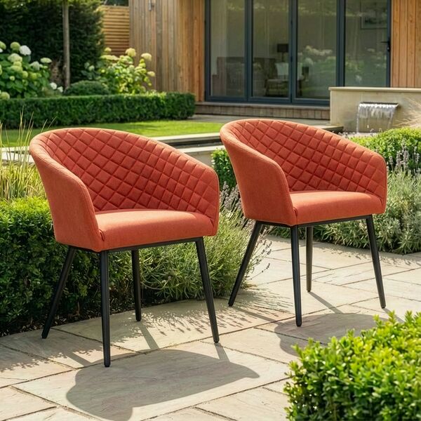 Ambition Dining Chair x2 - Terracotta