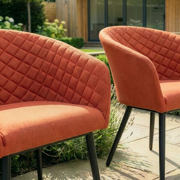 Ambition Dining Chair x2 - Terracotta