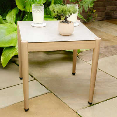 Maze - Burford Aluminium Square Side Table product image