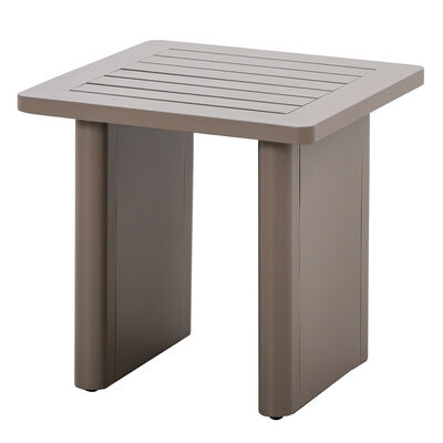 Maze - Metro Aluminium Garden Lounge Set with Square Coffee Table - Café Almond product image