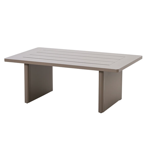 Maze - Metro Aluminium 2 Seat Sofa Set with Armchairs & Rectangular Coffee Table - Café Almond product image