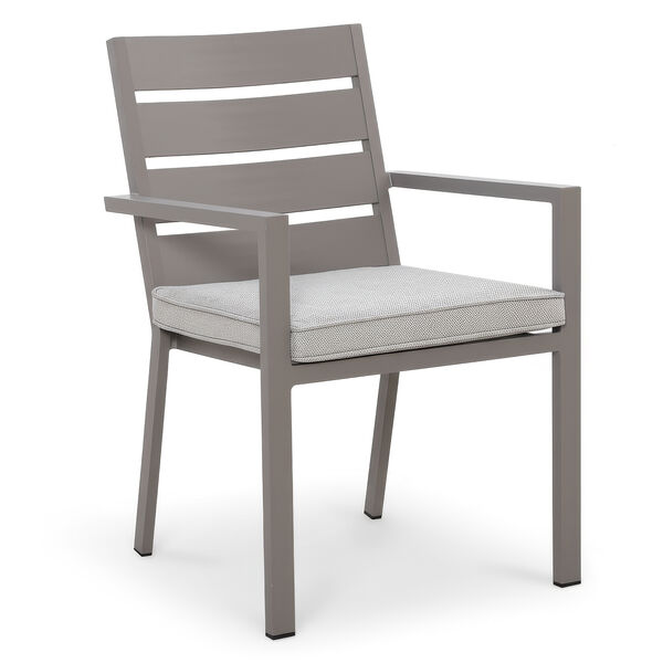 Maze - Montreal Aluminium 6 Seat Rectangular Garden Dining Set - Cool Linen product image