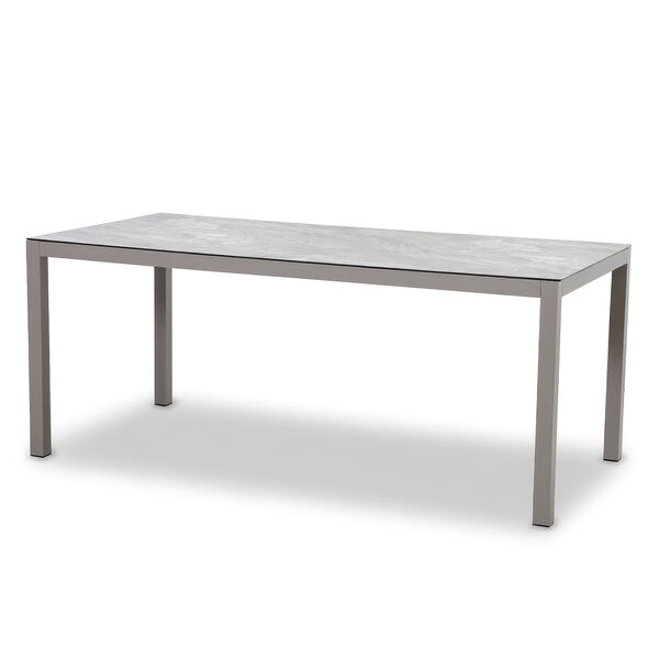 Maze - Montreal Aluminium 6 Seat Rectangular Garden Dining Set - Cool Linen product image