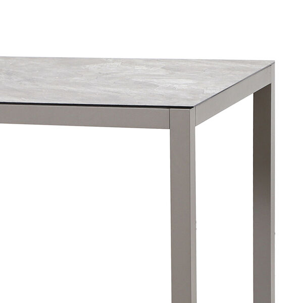 Maze - Montreal Aluminium 6 Seat Rectangular Garden Dining Set - Cool Linen product image