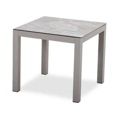 Maze - Montreal Aluminium Garden Lounge Set with Square Coffee Table - Cool Linen product image