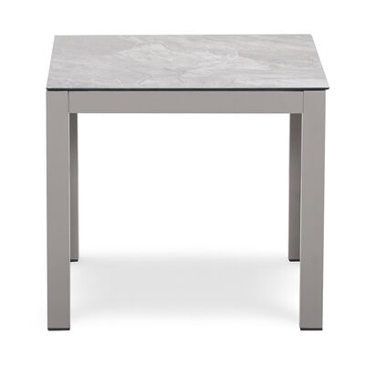 Maze - Montreal Aluminium Garden Lounge Set with Square Coffee Table - Cool Linen product image