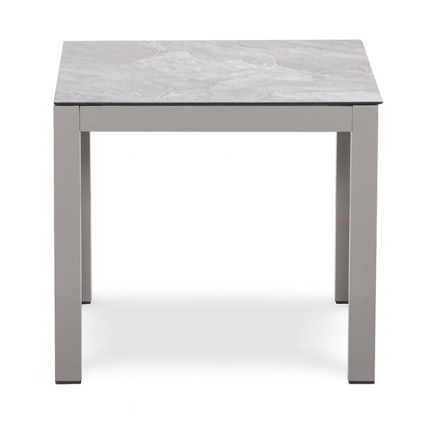 Maze - Montreal Aluminium Garden Lounge Set with Square Coffee Table - Cool Linen product image