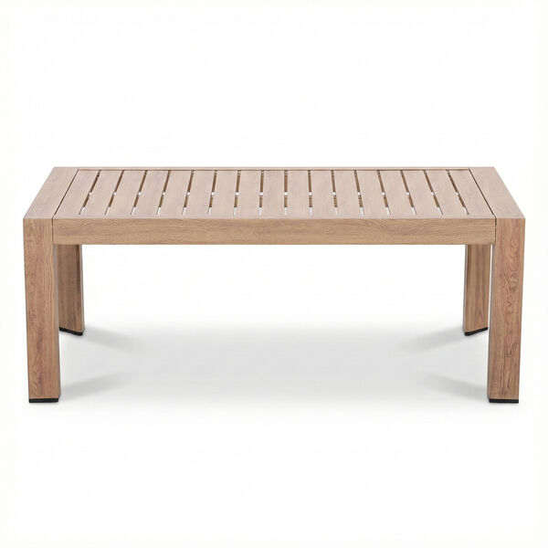 New York Corner Sofa Set - Wood Effect