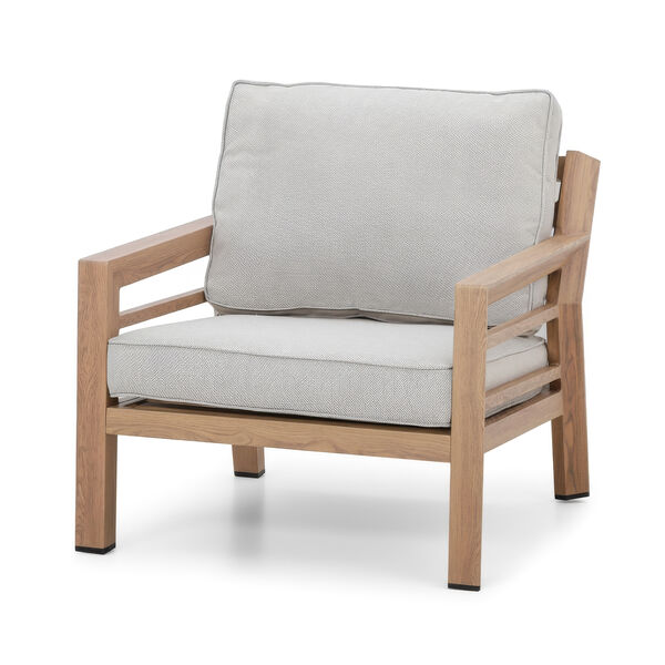 New York 3 Seat Sofa Set - Wood Effect