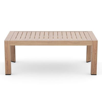 New York 2 Seat Sofa Set  - Wood Effect