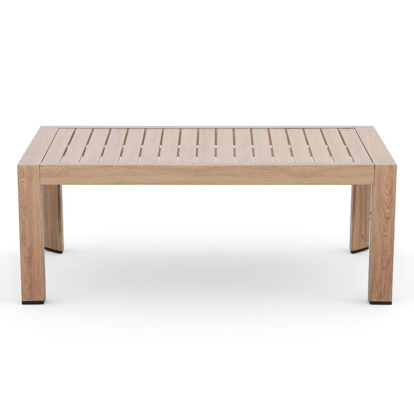New York 2 Seat Sofa Set  - Wood Effect