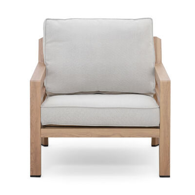 New York 2 Seat Sofa Set  - Wood Effect