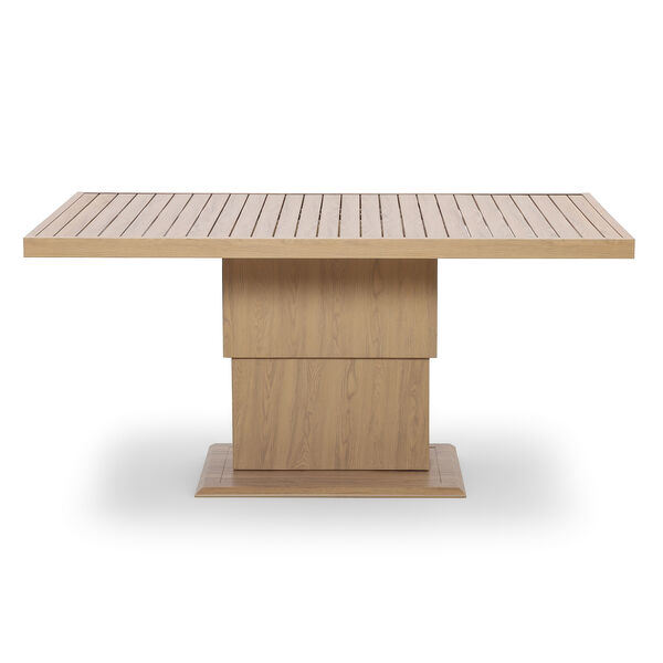 New York Corner Dining Set with Rising Table - Wood Effect