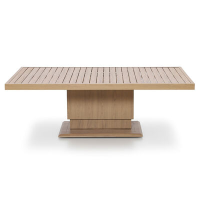 New York Corner Dining Set with Rising Table - Wood Effect
