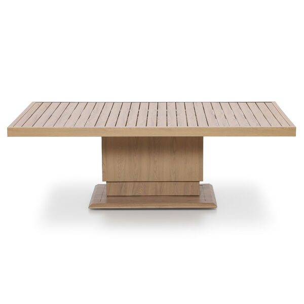 New York Corner Dining Set with Rising Table - Wood Effect