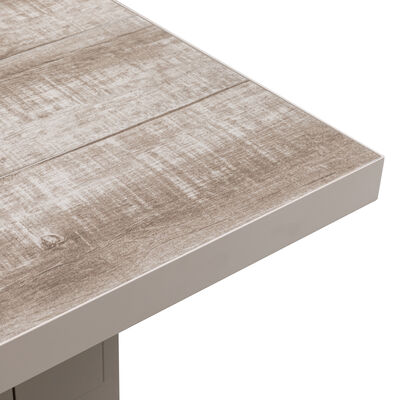 Valencia Reclining Corner Dining Set with Rising Table - Latte