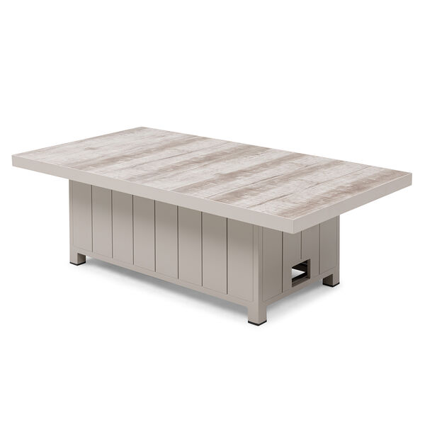 Valencia Reclining Corner Dining Set with Rising Table - Latte