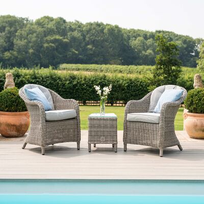 Maze - Oxford 3 Piece Rattan Bistro Set product image