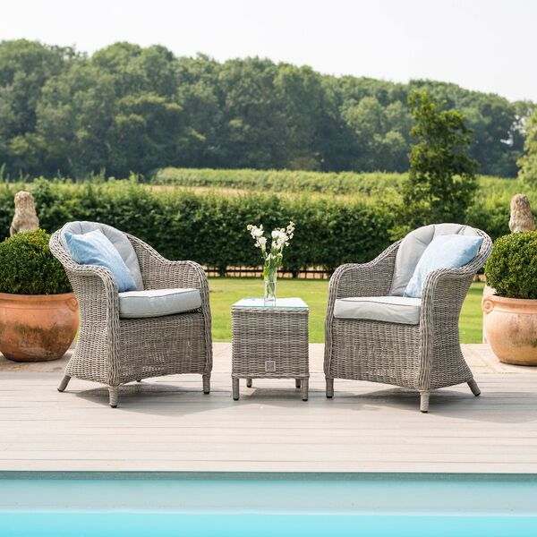 Maze - Oxford 3 Piece Rattan Bistro Set product image