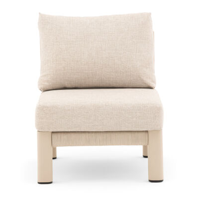 Sicily Large Corner Sofa Set - Latte Frame/Latte Cushions