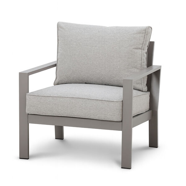 Montreal 3 Seat Sofa Set With Rising Table - Cool Linen