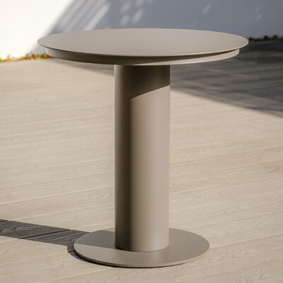 Sicily 2 Seat Lounge Set  - Cafe Frame-Latte Cushion