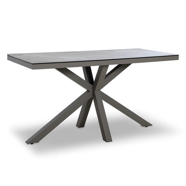 Monaco 6 Seat Low Bar Table - Cool Linen