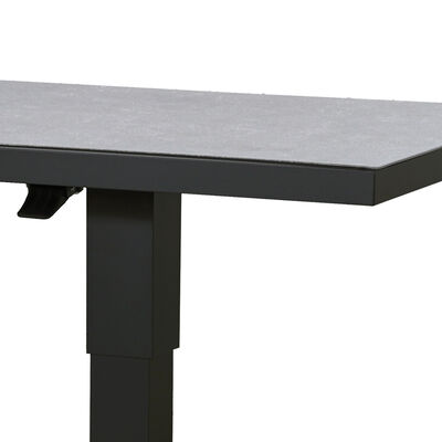 Monaco Rectangular Corner Dining Set with Rising Table - Ivy Green