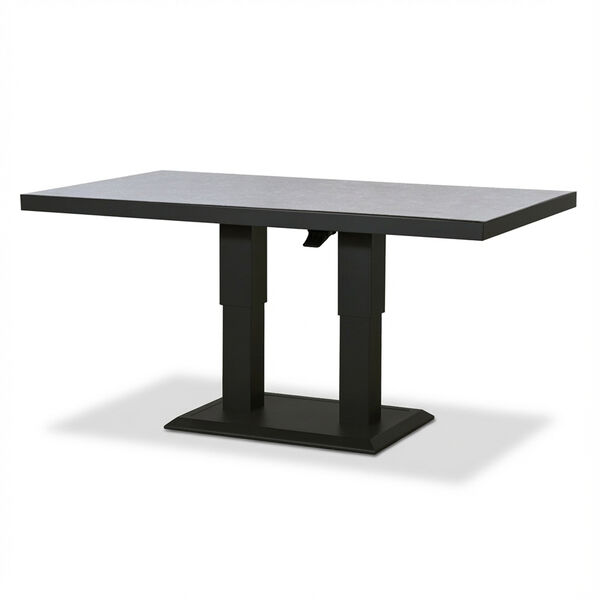 Monaco Rectangular Corner Dining Set with Rising Table - Ivy Green