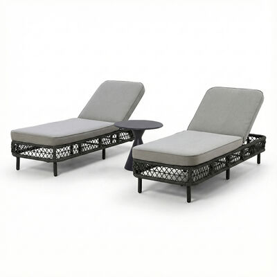 Monaco 3pc Sunlounger Set - Ivy Green