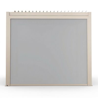 Como Pergola Aluminium Square 30x30 Frame Only - Latte