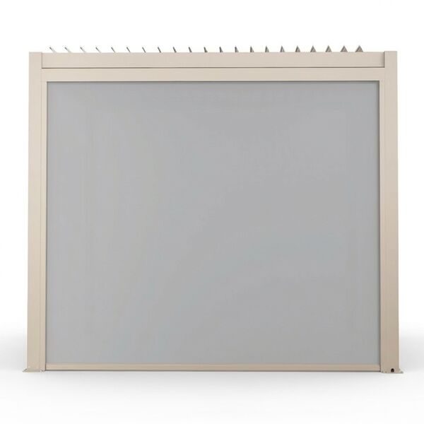 Jupiter Pergola Aluminium Rectangular 30x30 - Frame Only - Latte