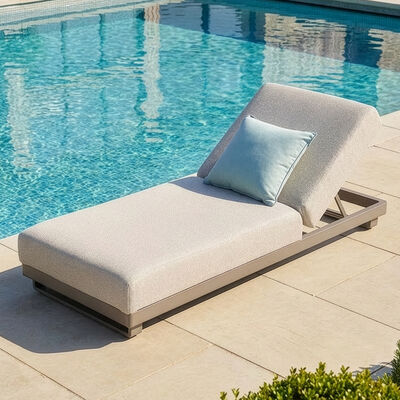 Ibiza Sunlounger - Latte