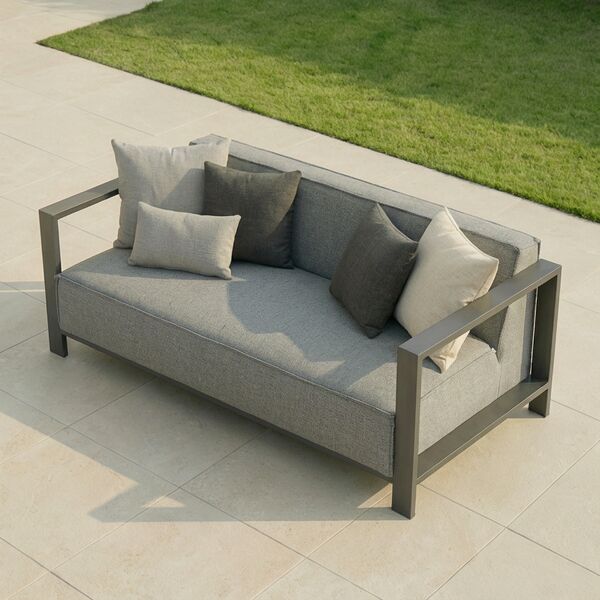 Ibiza 2 Seat Sofa / Zinc Grey