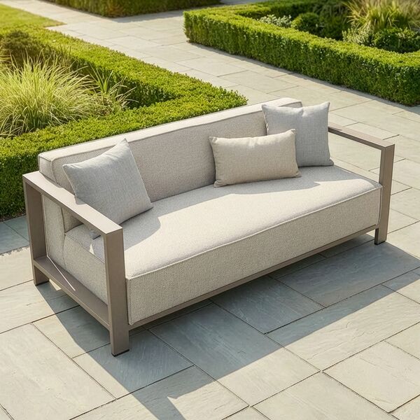 Ibiza 2 Seat Sofa - Latte
